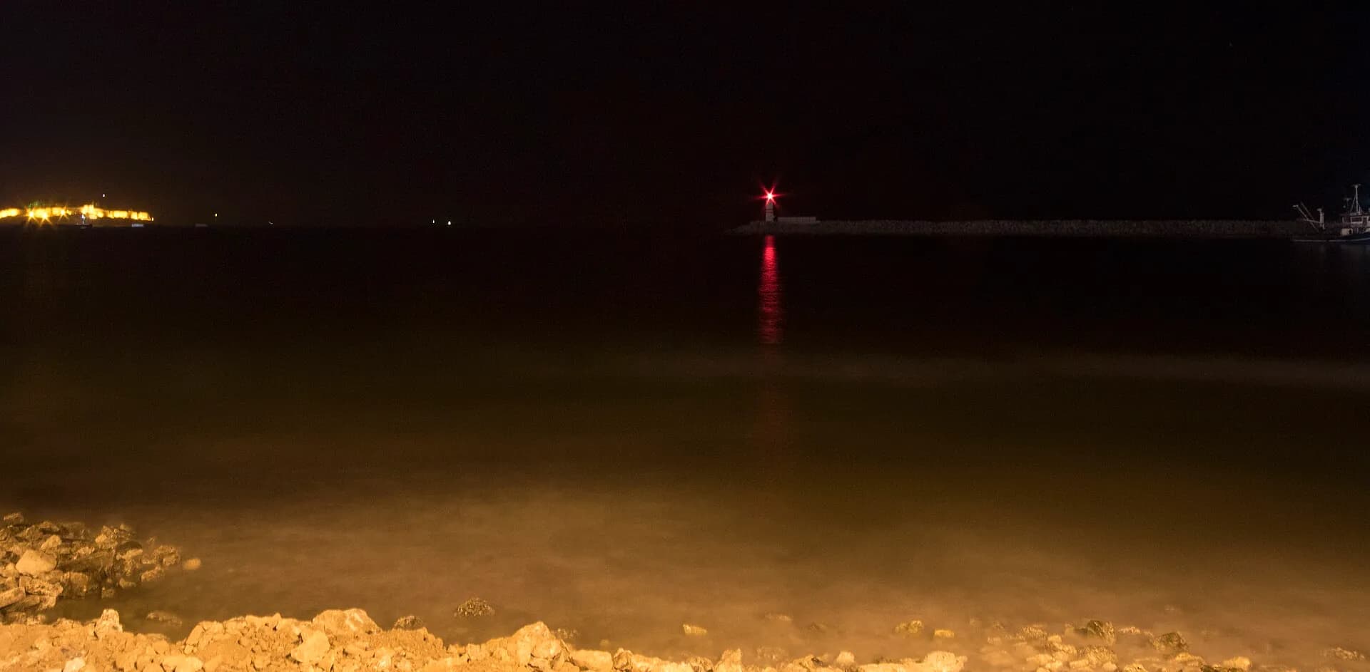 Kusadasi coastline and marina