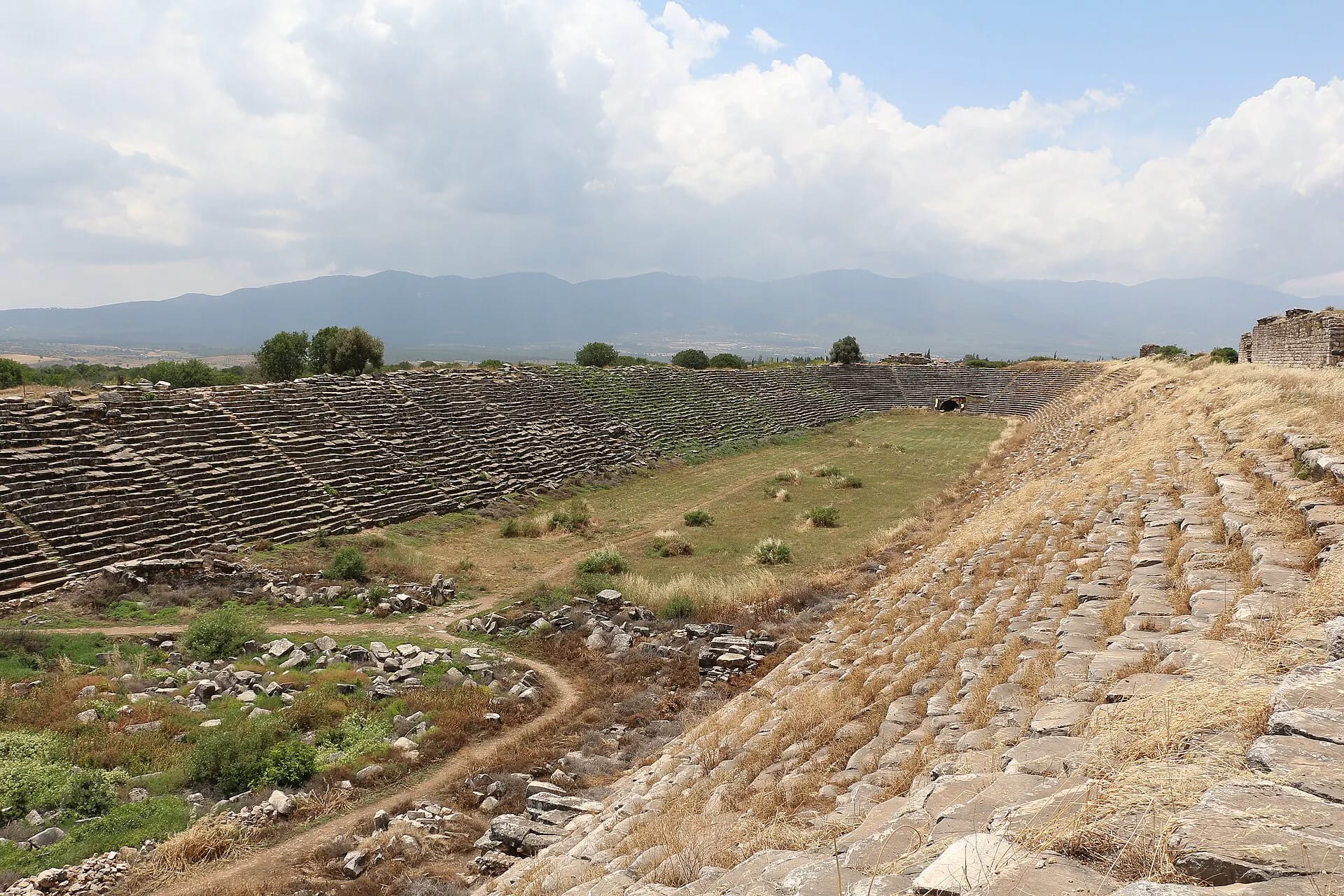 Stadium seating at Aphrodisias