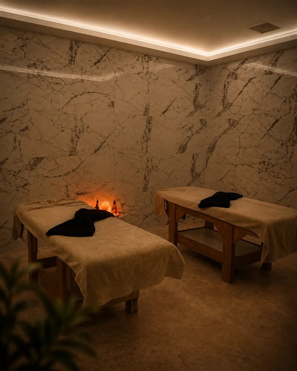 Aurora Spa massage room in Kusadasi